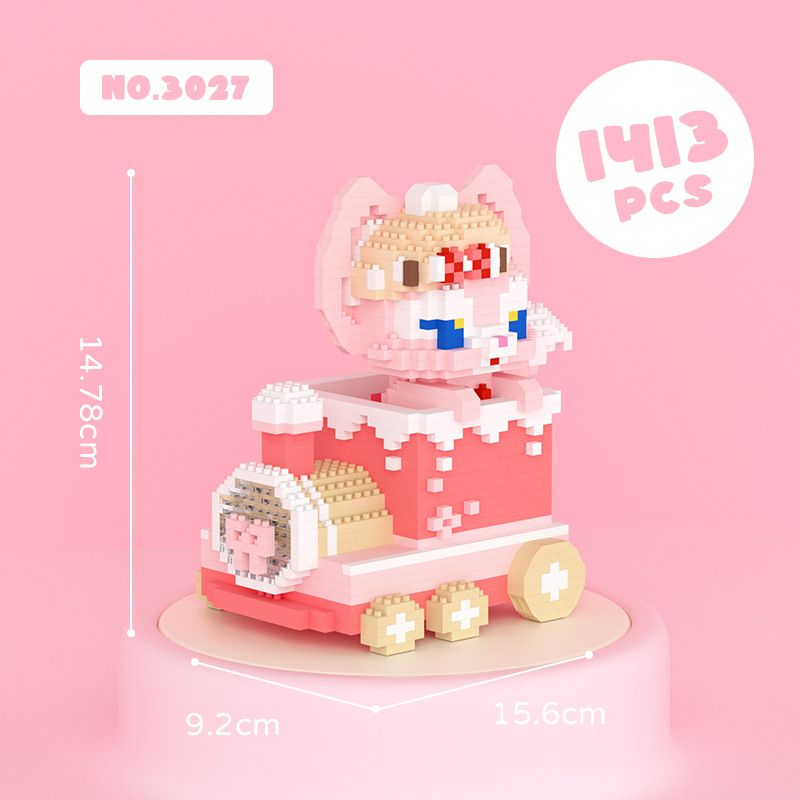 HC Magic 3027 - 3032 - Disney - Duffy and Friends Train Set