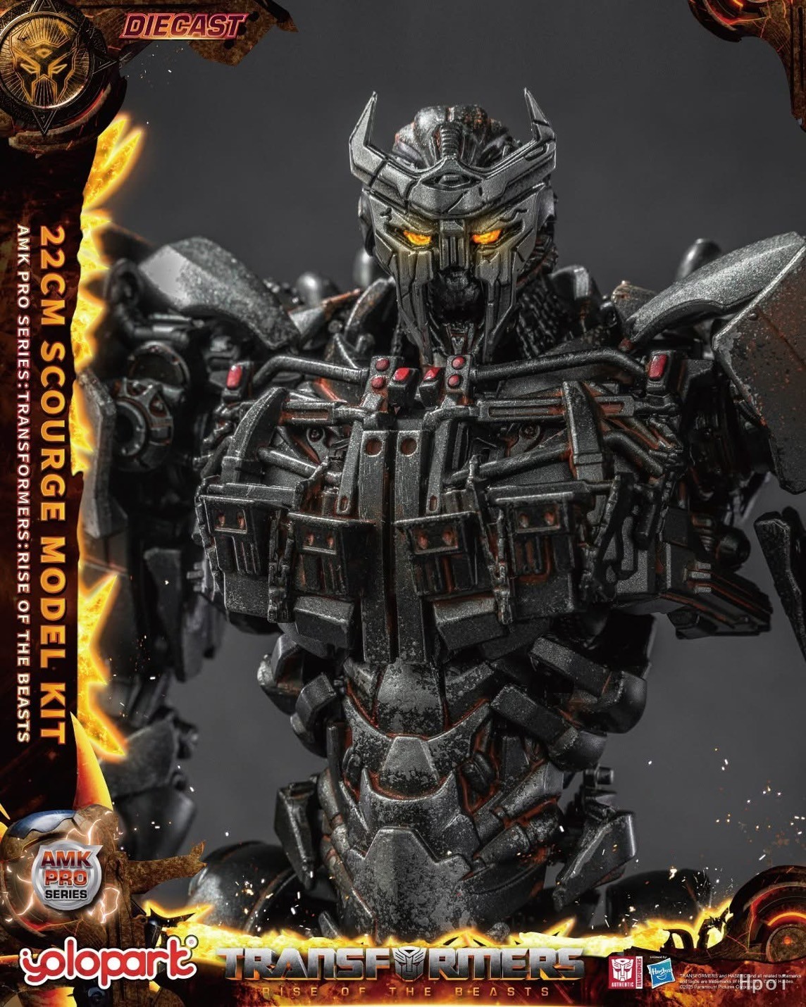 Pre-order : AMK PRO Series Transformers: Rise of the Beasts Scourge Model Kit by YOLOPARK