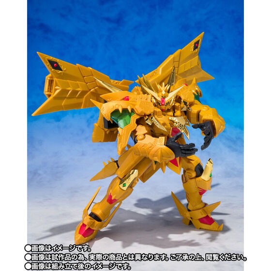 PRE-ORDER : GANSO SD GUNDAM WORLD Golden God Superior Kaiser / Sun God Kaiser