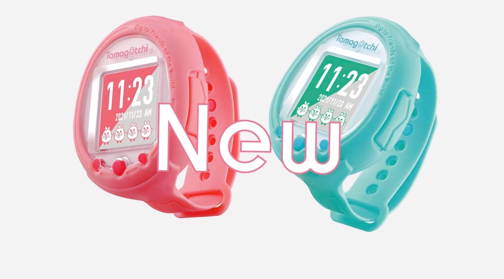 Pre-order : Tamagotchi Smart Coralpink / Tamagotchi Smart Mintblue