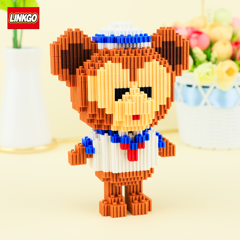 Linkgo 68205-68208 Animals (แบบเฟือง)