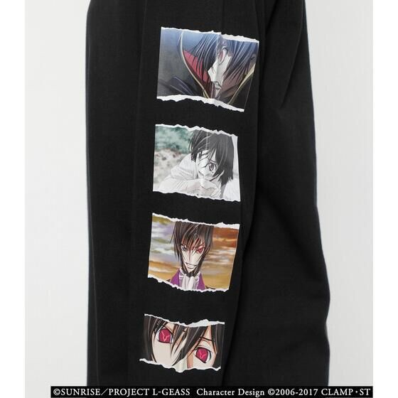 PRE-ORDER : Code Geass R4G Long Sleeve T-shirt Lelouch & Suzaku Pattern (Lelouch and Suzaku's History)