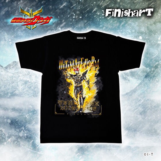 PRE-ORDER : FinisharT Kamen Rider Kuuga Ultimate Form & N-Daguva-Zeba Supernatural Combustion Ability T-shirt (2 types in total)