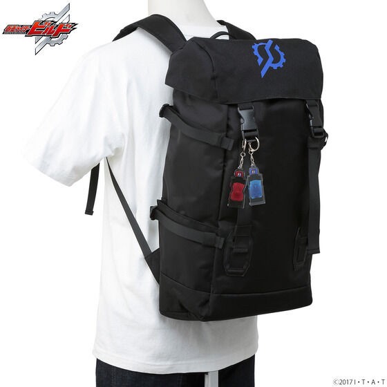 PRE-ORDER : Backpack with Kamen Rider Build Charm