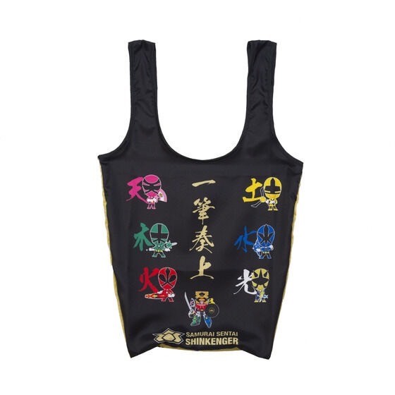 PRE-ORDER : Samurai Sentai Shinkenger Deformed Foldable Tote Bag (medium)