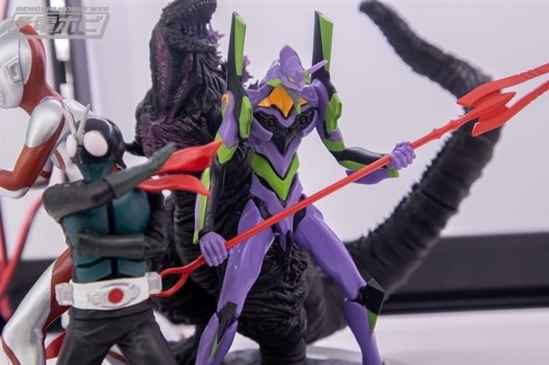 Godzilla - Shin Japan Heroes Universe Art Vignette Shin Godzilla by Banpresto