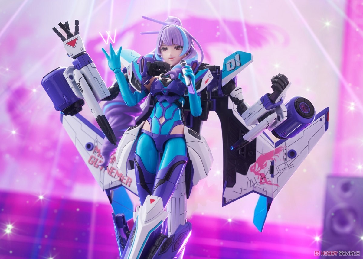 Pre-order : V.F.G. Macross Delta VF-31J Siegfried Mikumo Guynemer Plastic Model Kit by Aoshima