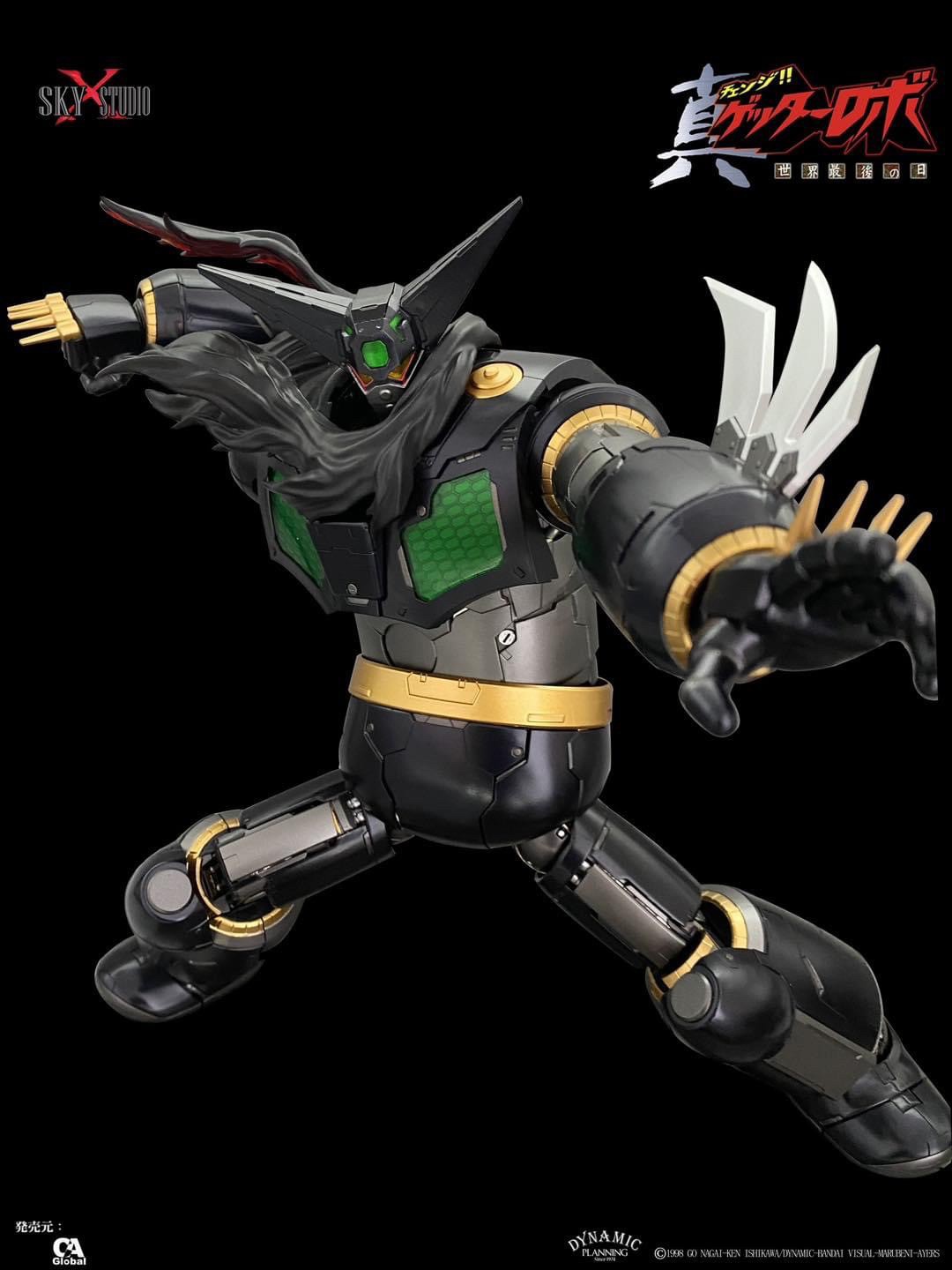 Pre-order : "Getter Robot: The Last Day" Black Getter by Sky X Studio