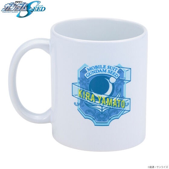 PRE-ORDER : Mobile Suit Gundam SEED Kira Cagalli Birthday Series Mug Cup