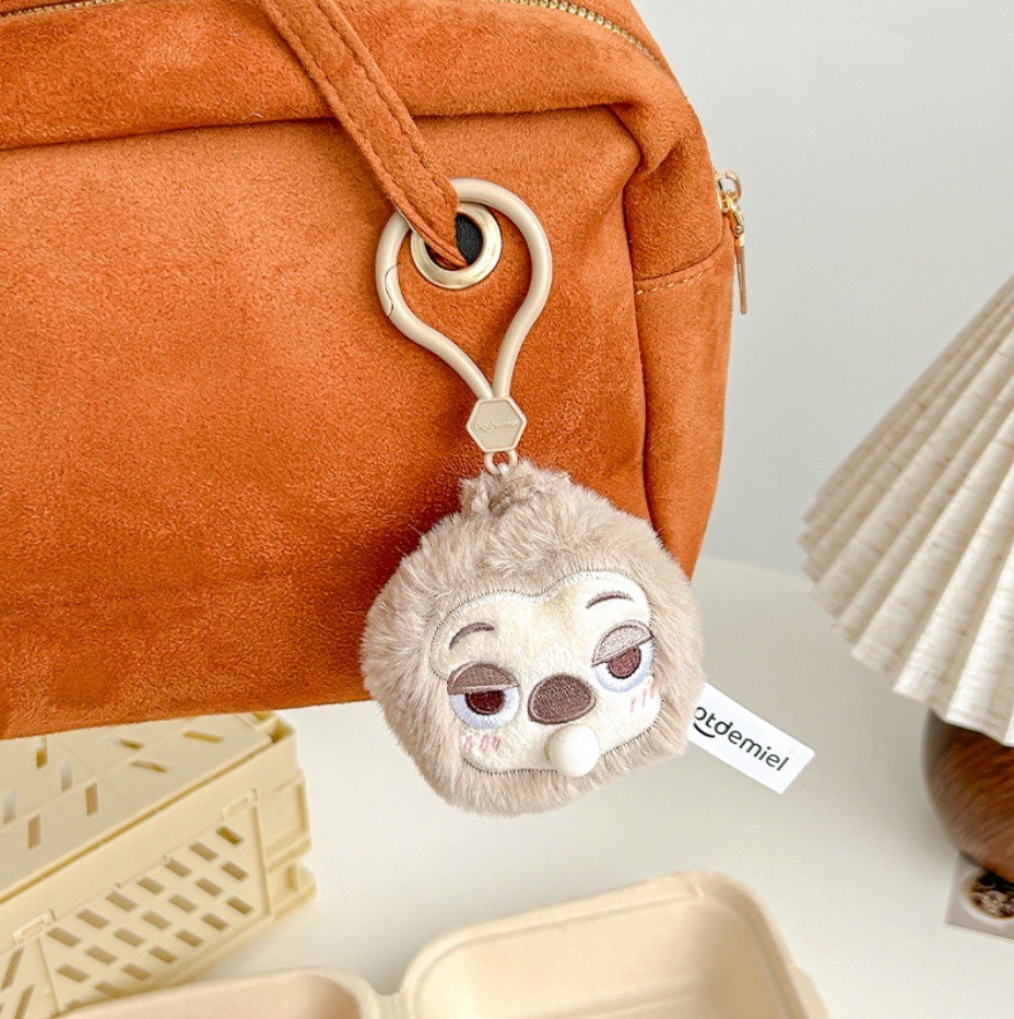 ตุ๊กตาพวงกุญแจ แบบบีบ ลิขสิทธิ์แท้ - Disney - Zootopia Bubble Gum Plush Pendant Keychain by Potdemiel