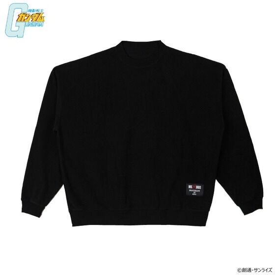 PRE-ORDER : Mobile Suit Gundam MS Motif Design Fleece Sweatshirt