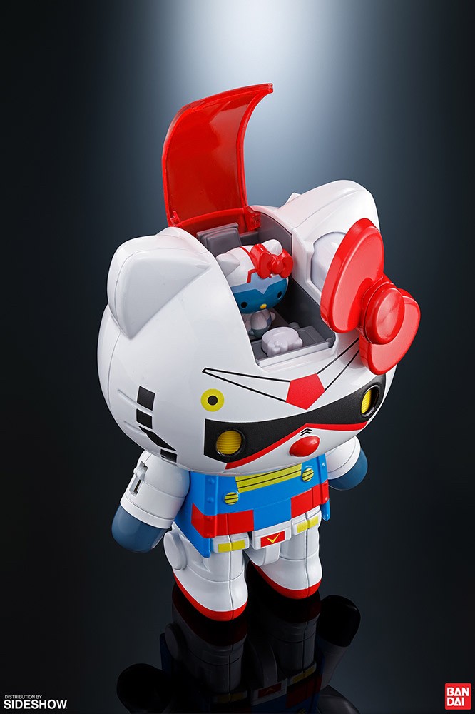 CHOGOKIN RX-78-2 Gundam x Hello Kitty by Bandai