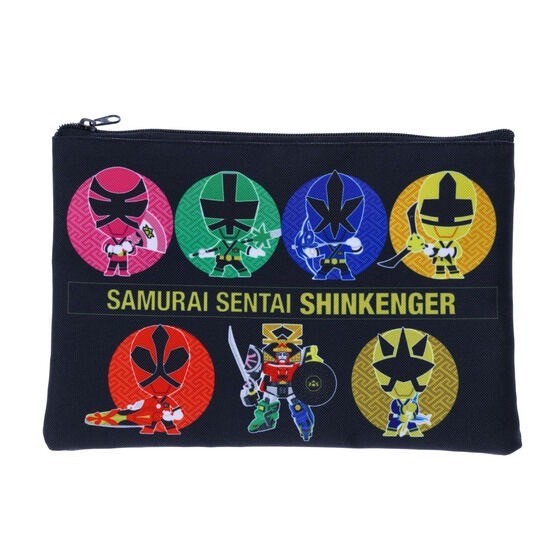 PRE-ORDER : Samurai Sentai Shinkenger Deformed / Choudenshi Bioman x AIKA ELECTRONICS Pouch