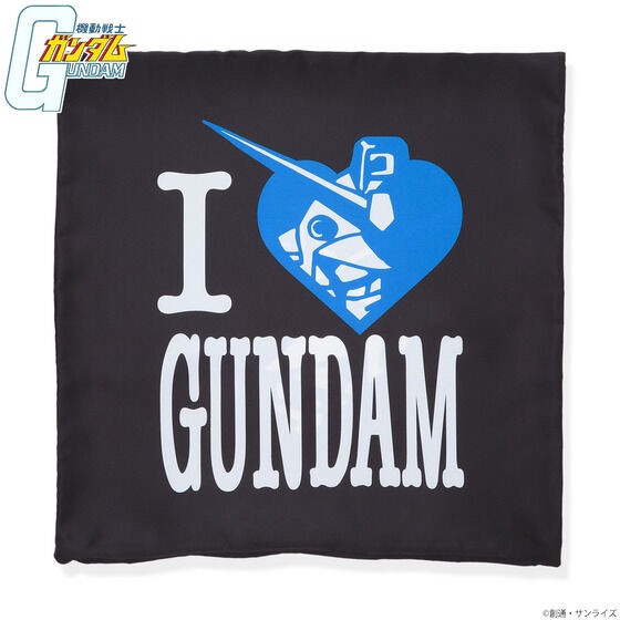 PRE-ORDER : Mobile Suit Gundam I LOVE MOBILE SUIT Cushion Cover