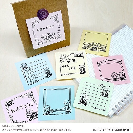 PRE-ORDER : Touken Ranbu Exciting Honmaru Stamp Memopon 2nd Edition (8 types)