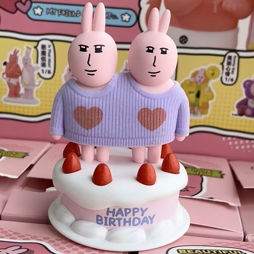 My Friend Rabbit - Beautiful Mood Series by PLZDOT