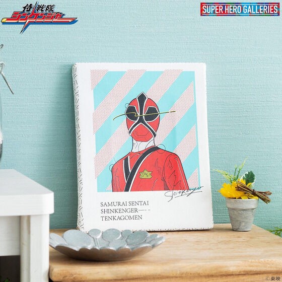 PRE-ORDER : SUPER HERO GALLERIES Samurai Sentai Shinkenger Canvas Art