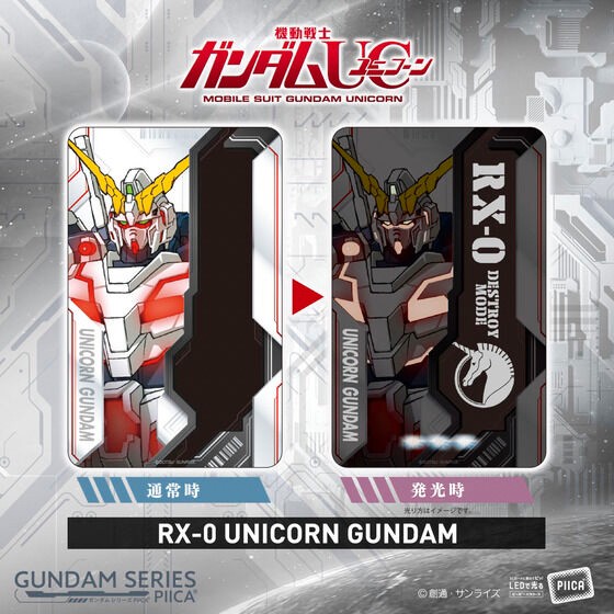 PRE-ORDER : Gundam Series PIICA + Clear Pass Case (Random)