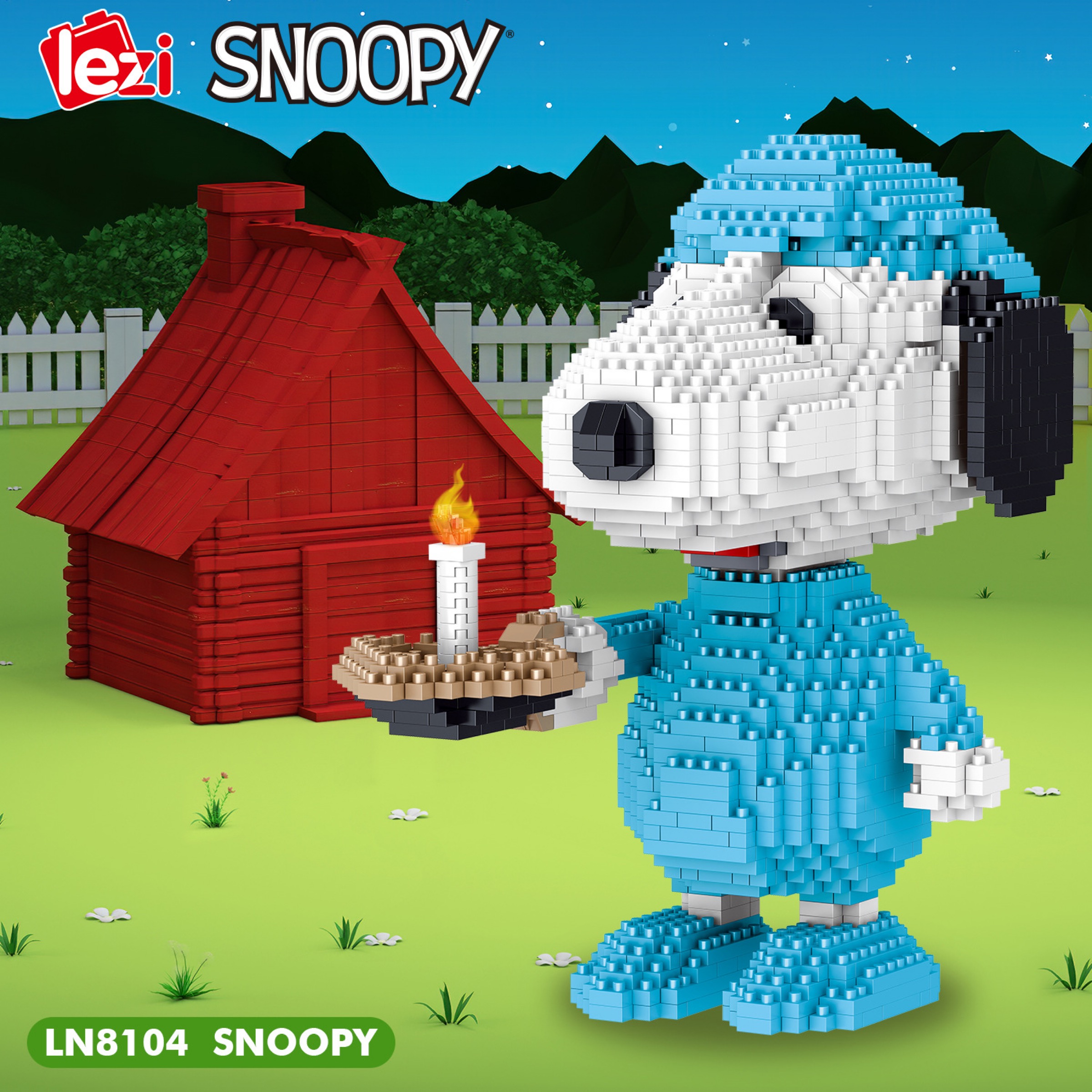 Lezi 8101-8105 Snoopy