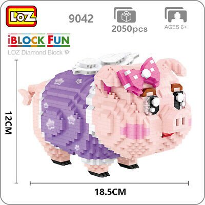 Loz 9042 Piggy Banks 2050pcs