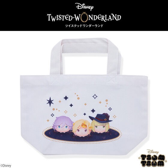 PRE-ORDER : Disney Twisted Wonderland Tsum Tsum Lunch Tote