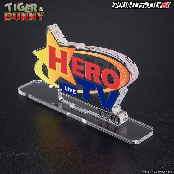 PRE-ORDER : Acrylic Logo Display EX TIGER & BUNNY HERO TV