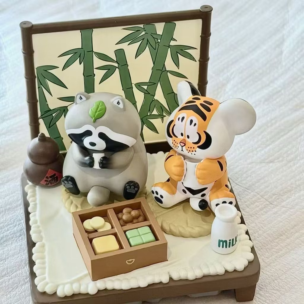 ร้าน🇹🇭 พร้อมส่ง✨ โมเดลได้ 1 ตัว - Panghu I'm Not Fat Tiger - Little Tiger and His Partners Series by Funism