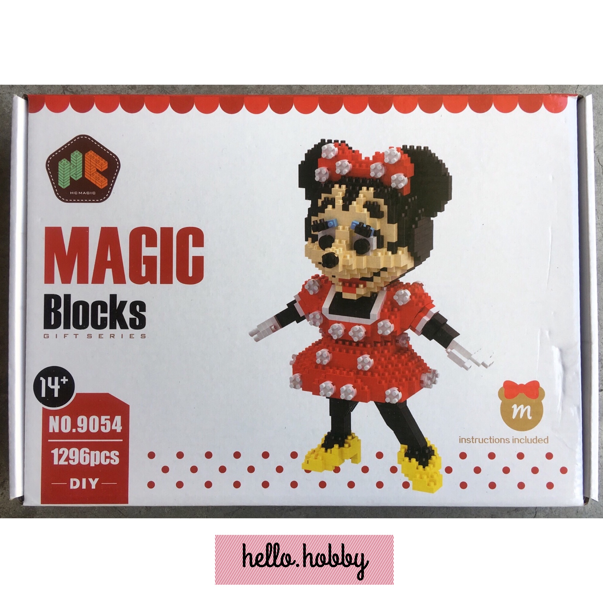 HC Magic 9054 Disney Minnie Mouse 1296pcs