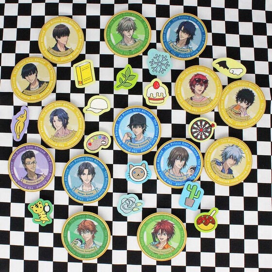 PRE-ORDER : [New Prince of Tennis The Prince Goes Abroad Summary] Patch Badge Set