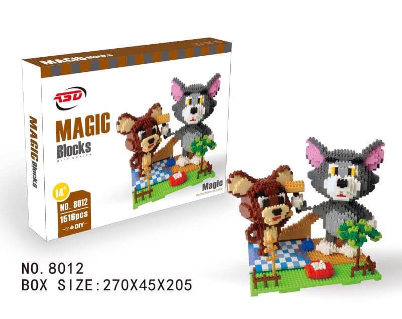 KSD 8012 Tom&Jerry 1,516pcs