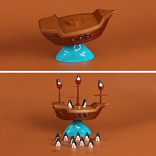 Boat Pirate penguin Balancing Game