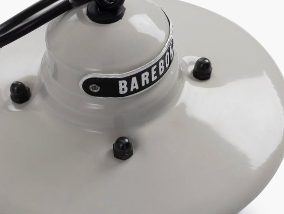 Barebones Edison Mini Lantern Vintage White