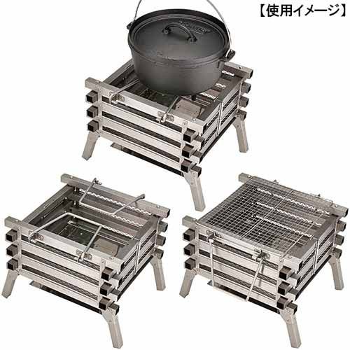 เตาถ่าน Coleman JP FIREPLACE STAINLESS