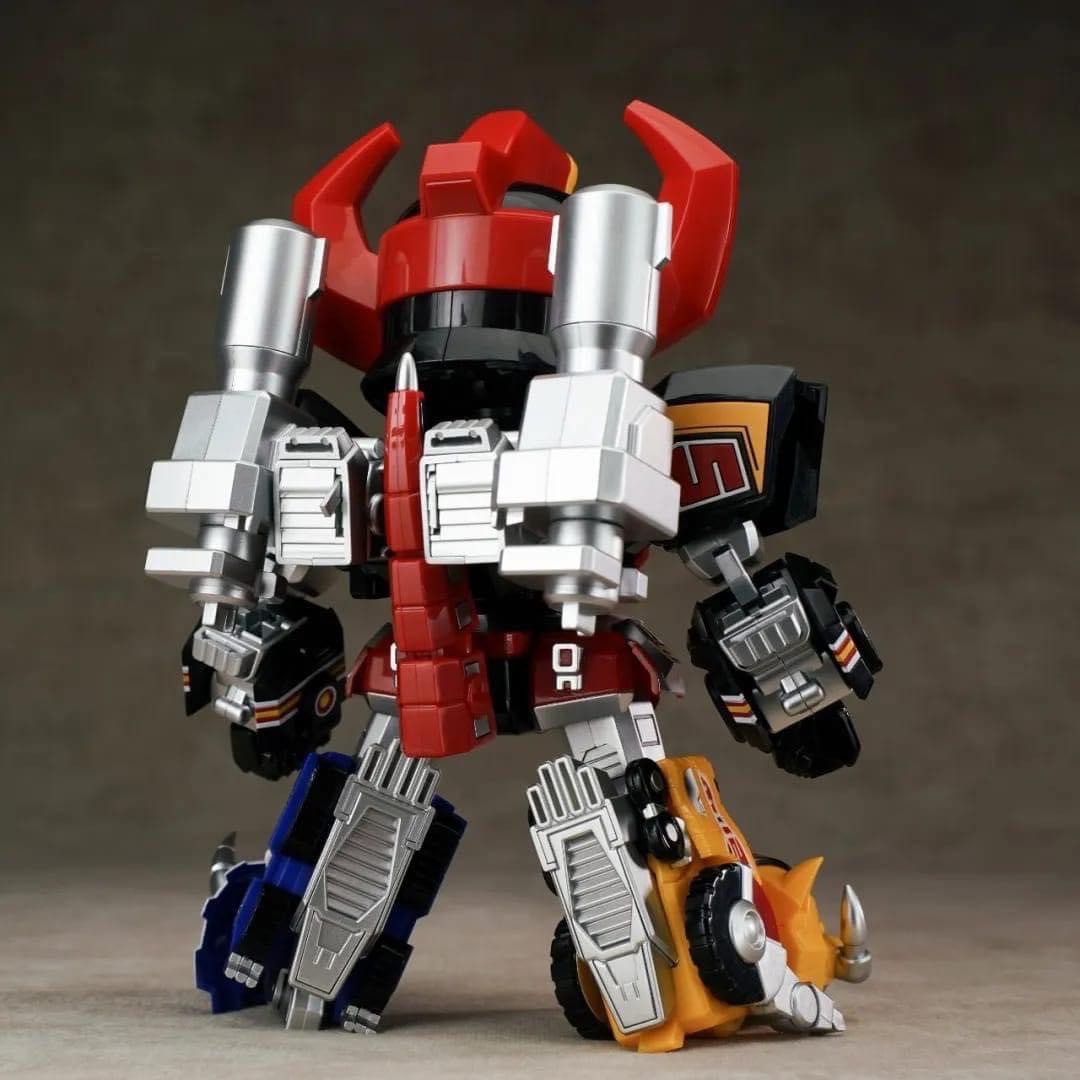 Kyoryu Sentai Zyuranger : MIGHTY DEFORMED Series 01 Daizyujin Dino Megazord by Action Toys