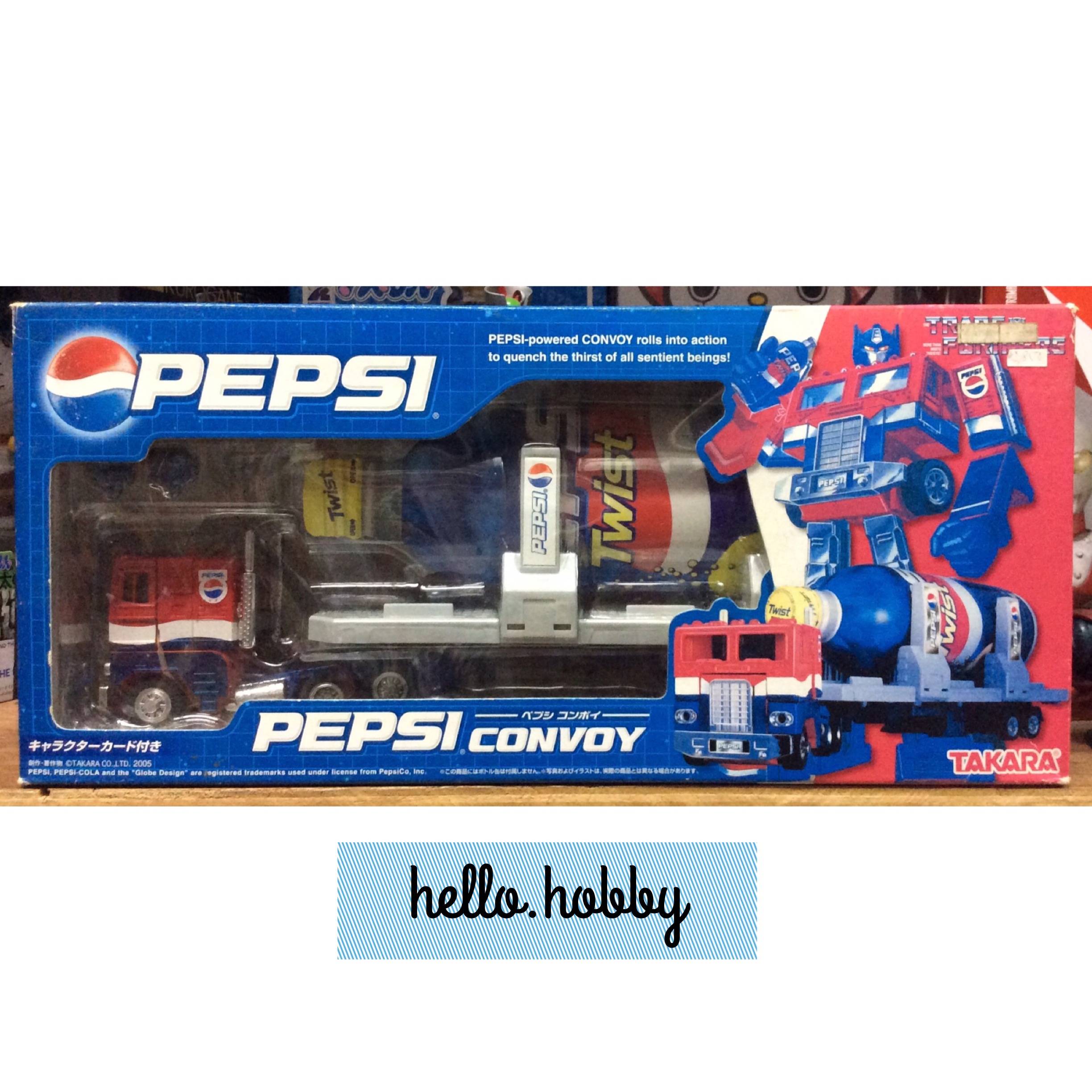 Pepsi Convoy (Optimus Prime) by Takara