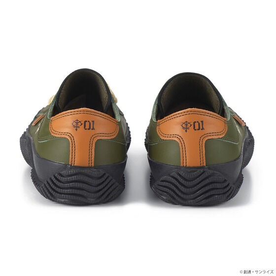 PRE-ORDER : STRICT-G SPINGLE MOVE "Mobile Suit Gundam Cucuruz Doan's Island" Leather Sneakers