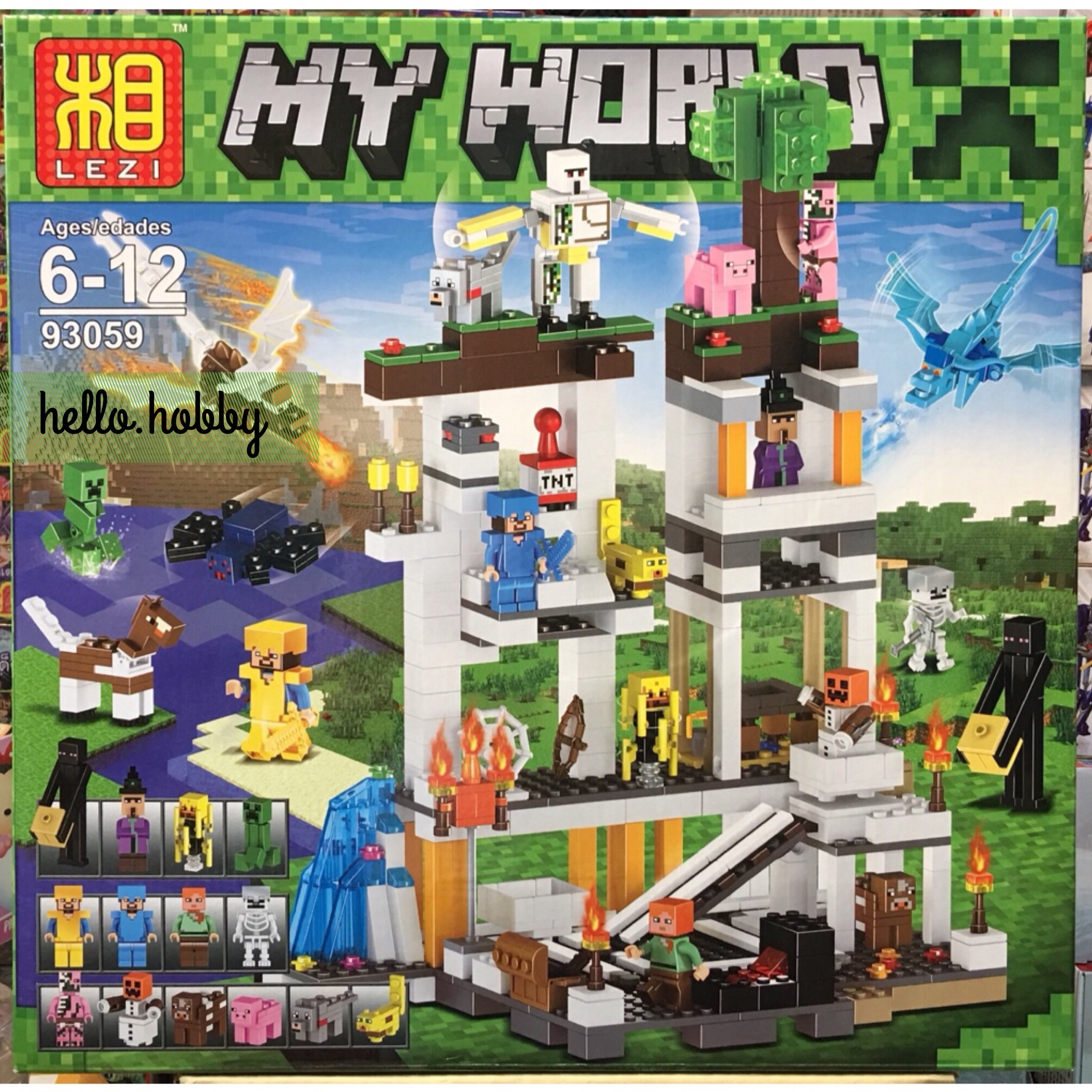Lezi 93059 Minecraft