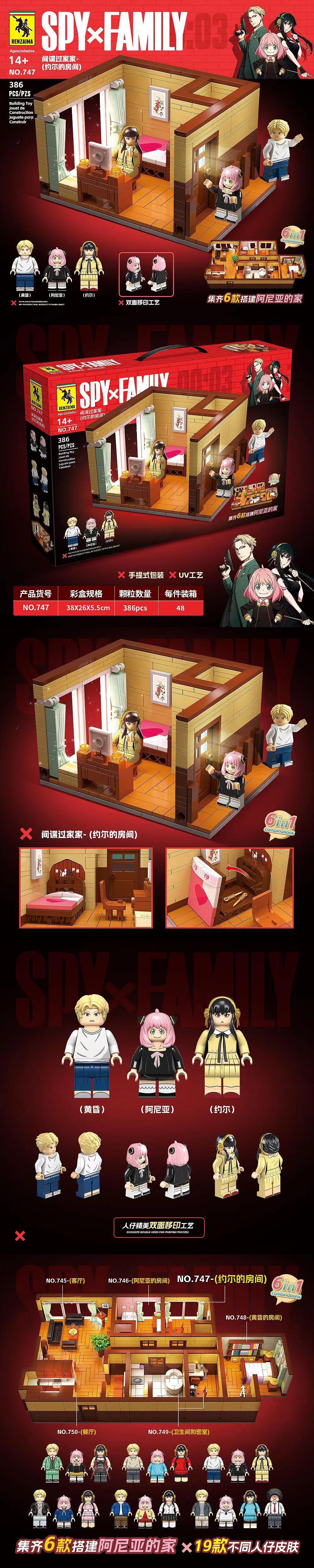 Renzaina 745-750 Spy x Family House