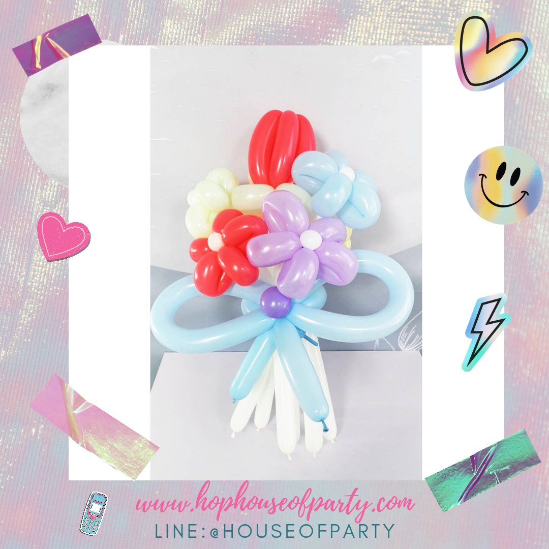 Minimal flower Balloon