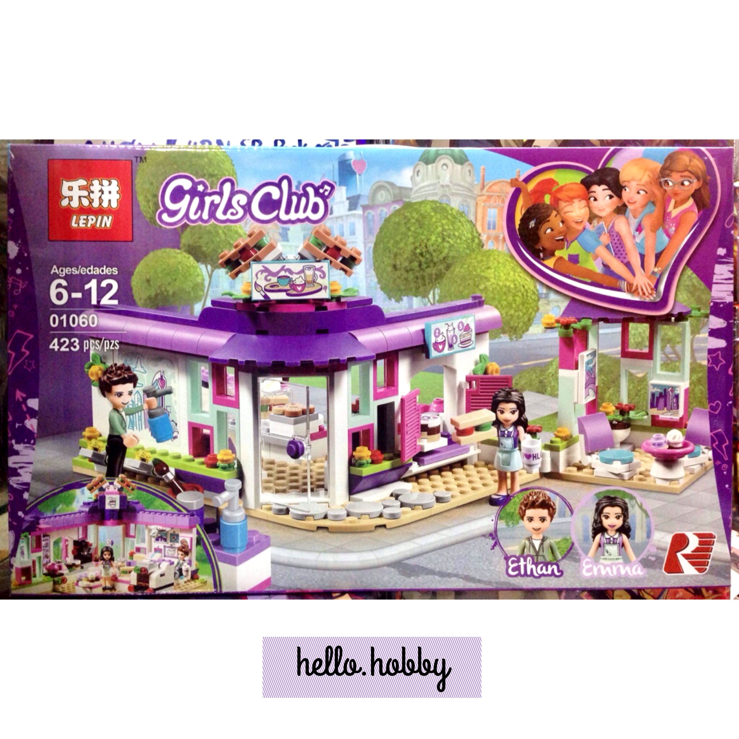 Lepin 01060 Friends Emma's Art Café 423pcs