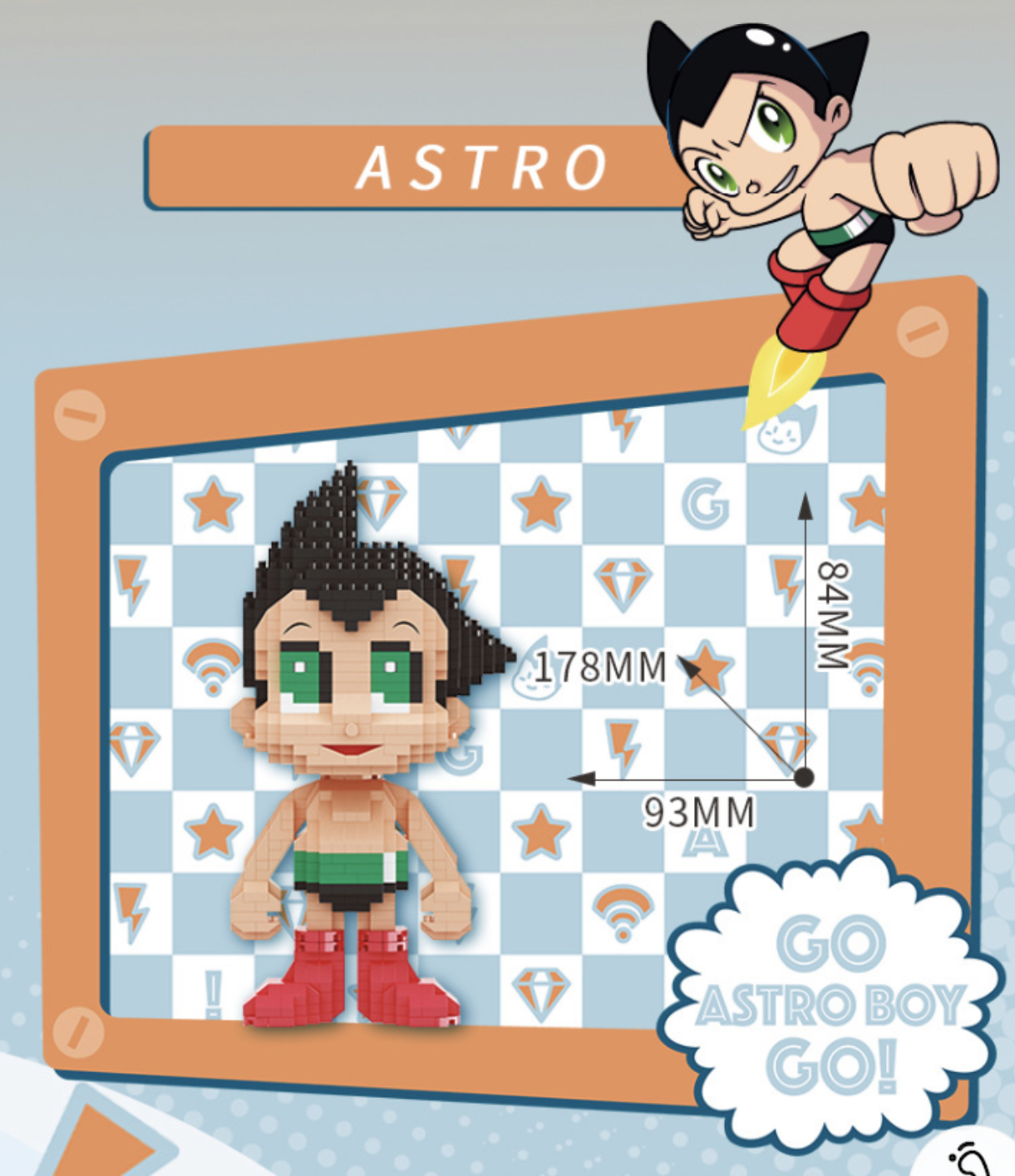 Balody 18417-18419 Astro Boy เจ้าหนูอะตอม