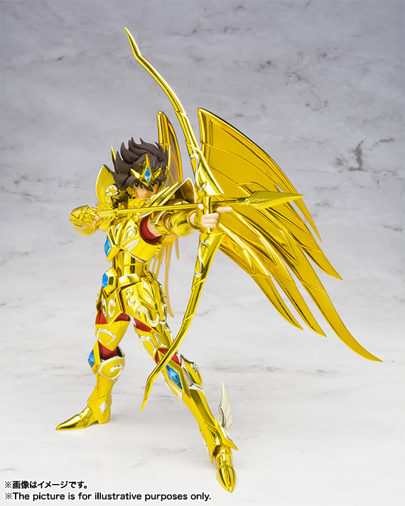 Saint Seiya Saint Cloth Myth Gold Saint Sagittarius Seiya