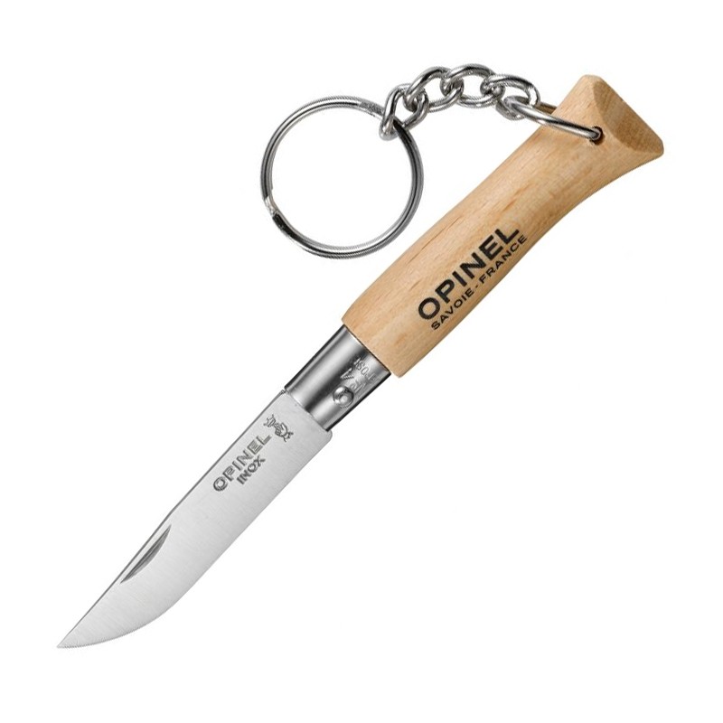 Opinel Keyring No.4 Stainless Steel