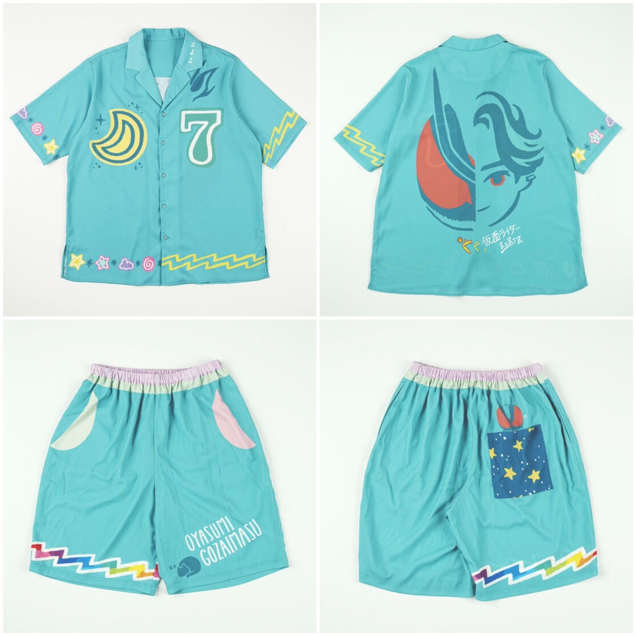 PRE-ORDER : Kamen Rider Zeztz Reverse Kamen Rider Pajamas Long / Short Sleeve