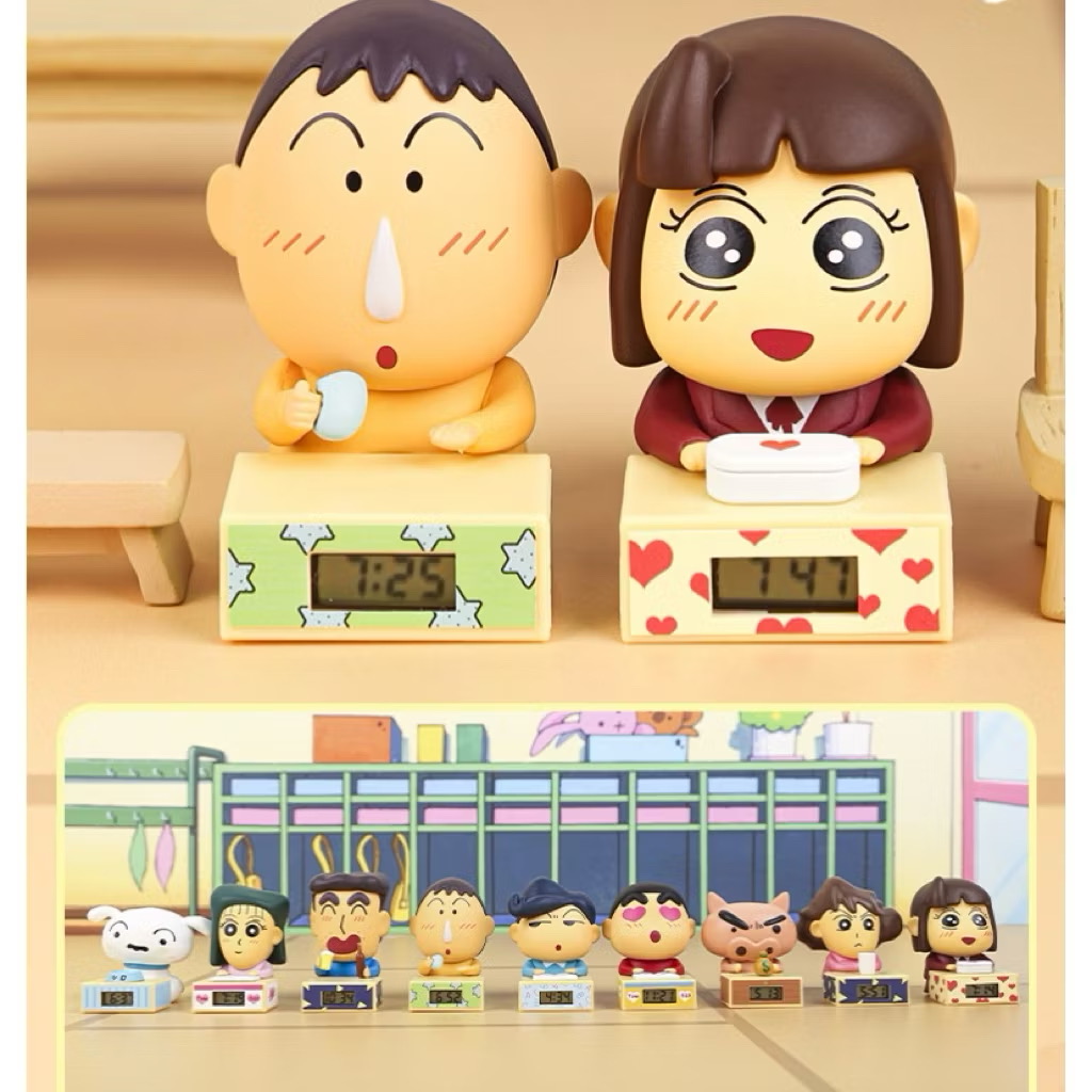 โมเดล นาฬิกา ชินจัง ได้ 1ตัว - Crayon Shinchan - Mini Clock Kazukabe Series by Maihe