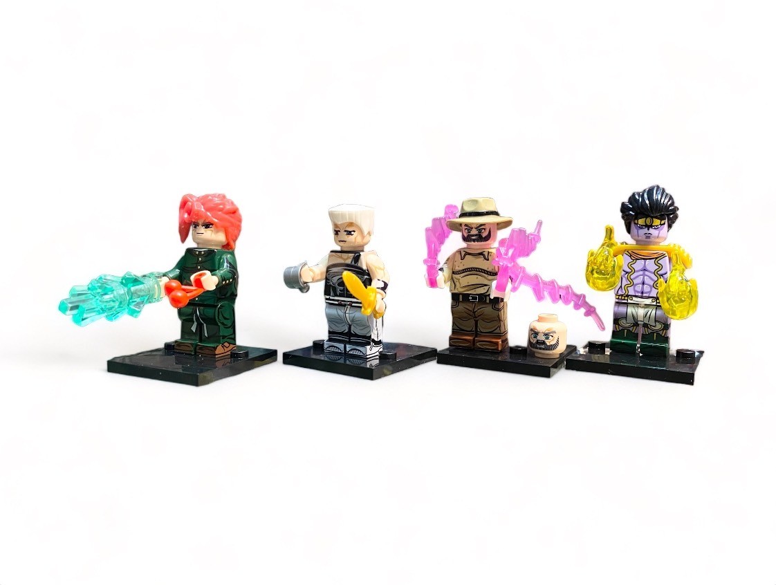 ตัวต่อมินิฟิกเกอร์ โจโจ้ ล่าข้ามศตวรรษ KF 3017-3024 JoJo’s Bizarre Adventure