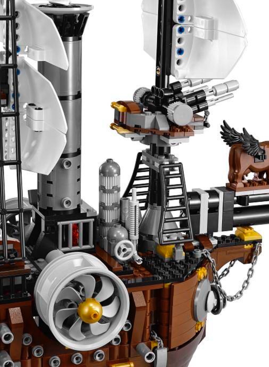 Lepin 16002 The Lego Movie - MetalBeard’s Sea Cow 2791pcs