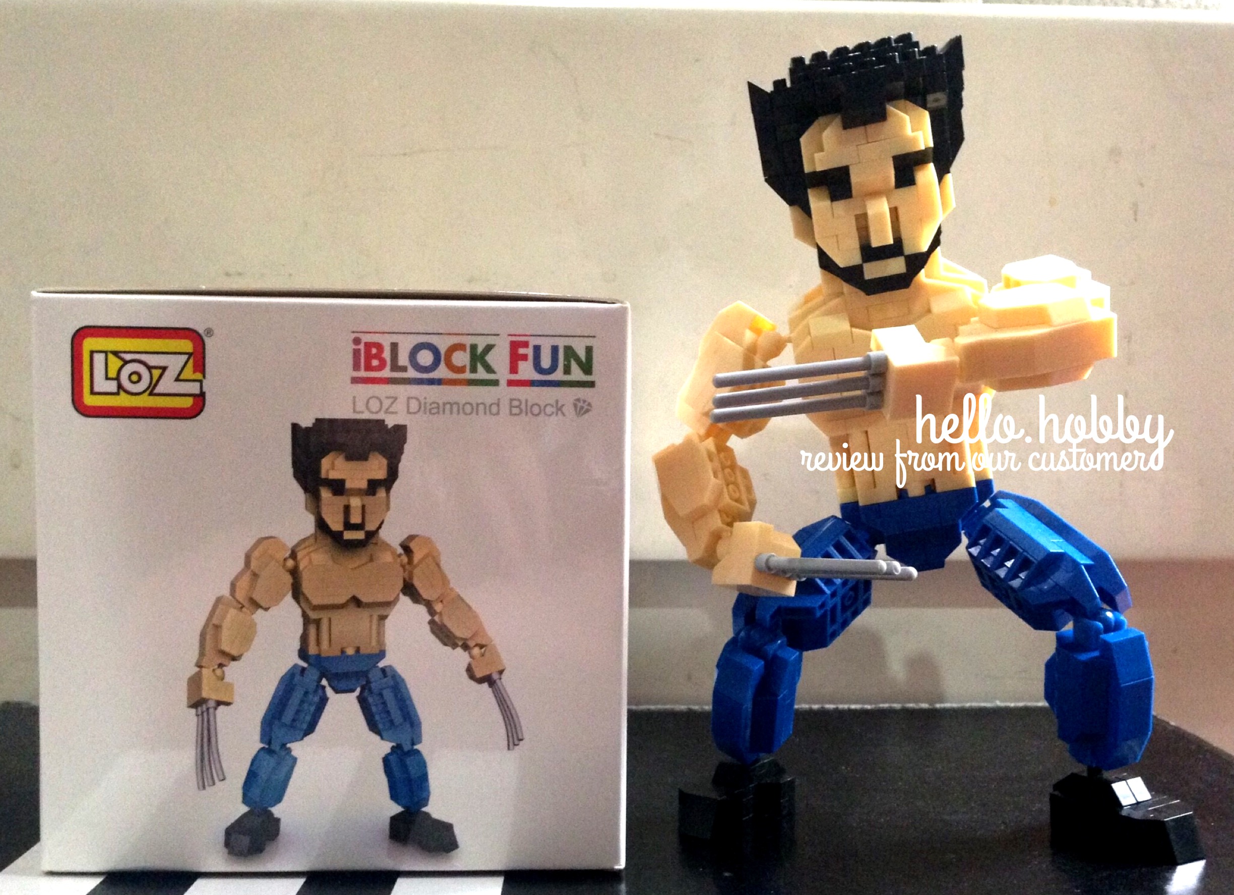 Loz 9753 X-Men Wolverine 700pcs