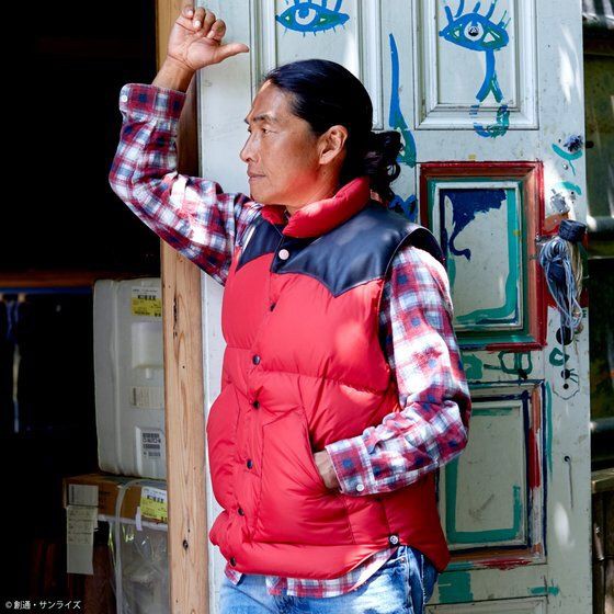 PRE-ORDER : STRICT-G x ROCKY MOUNTAIN FEATHERBED "Mobile Suit Gundam" Down Vest