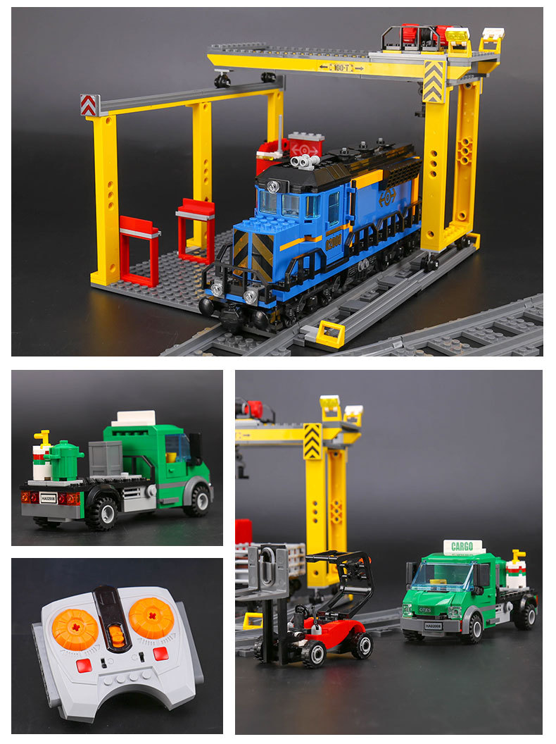 Lepin 02008 Cargo Train 959pcs